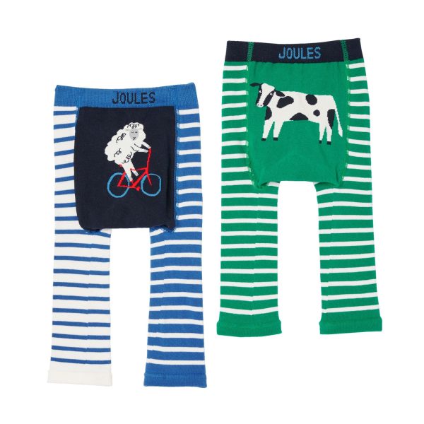The Official Website of Joules Baby Lively 2 Pack Character Leggings Online